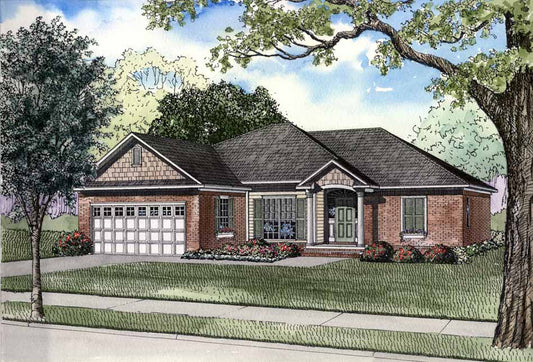 House Plan 570 Quail Drive, Traditional House Plan