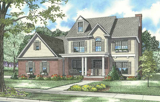 House Plan 598 Brittany Lane, Classical Home Plan