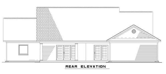 House Plan 614 Country Lane, Farmhouse House Plan