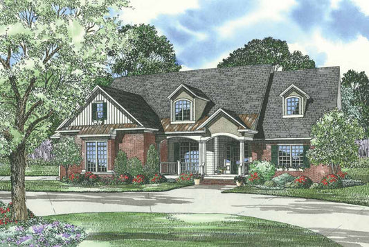 House Plan 615 Thomas Road, Traditional House Plan