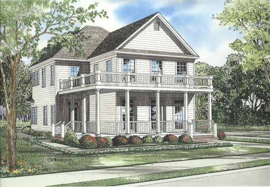 House Plan 622 Maple Drive, Country Home House Plan