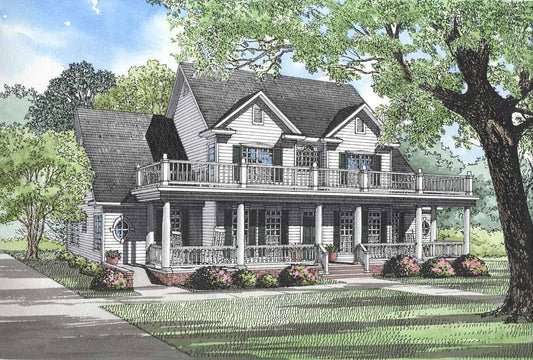 House Plan 667 Olive Street, Country Home House Plan