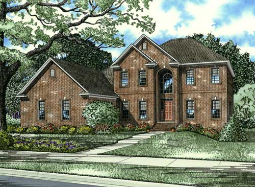 House Plan 775 Fargo, Colonial Classical Federal House Plan