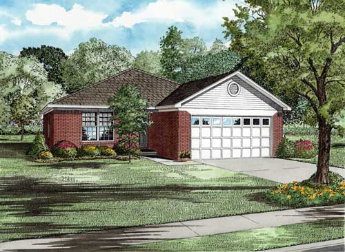 House Plan 885B Spruce Street, Traditional House Plan