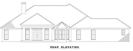 House Plan 886 Cherry Street, Traditional House Plan