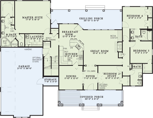 House Plan 943 Guindel Lane, Country Home House Plan