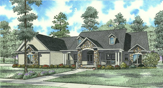 House Plan 945 Willow Lane, Luxury House Plan