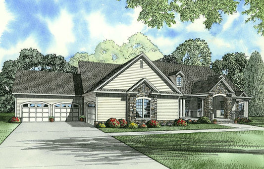 House Plan 945 Willow Lane, Luxury House Plan