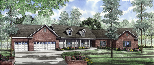 House Plan 144 Waterfront Cove, Waterfront House Plan