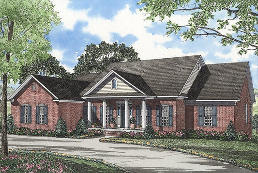 House Plan 232 Waterfront Cove, Waterfront House Plan