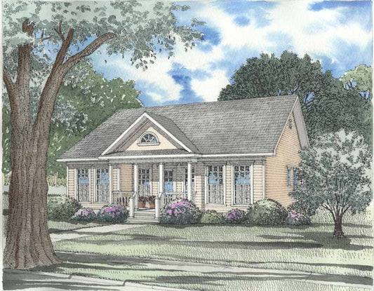 House Plan 402 Urban Lane, Urban House Plan