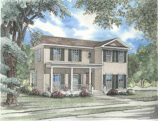 House Plan 399 Urban Lane, Urban House Plan