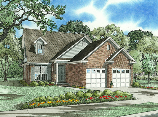 House Plan 287B Sage Meadows, Southern House Plan