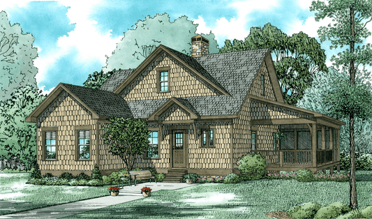 House Plan 1477 Overcup Landing, Riverbend House Plan