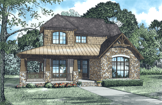 House Plan 1463 Alpine Ridge, Riverbend House Plan