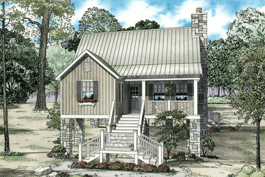 House Plan 1202 River View II, Riverbend House Plan