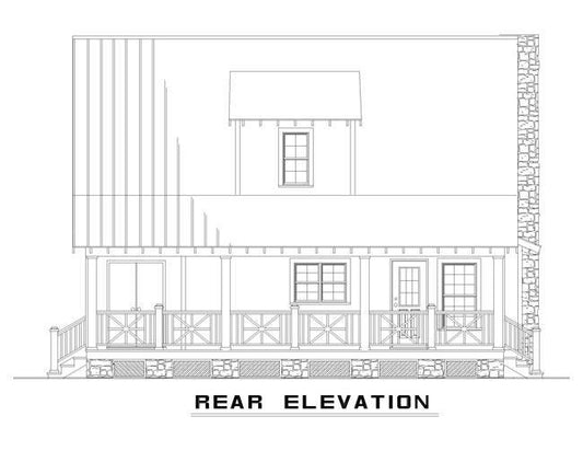 House Plan 1187 CreekSide II, Riverbend House Plan