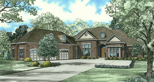 House Plan 1118 Linden Avenue, Renaissance House Plan