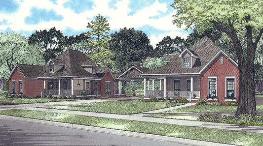 House Plan 992 Georgia Avenue, Multi-Family House Plan