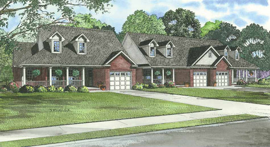 House Plan 661 Heather Ridge, Multi-Family House Plan