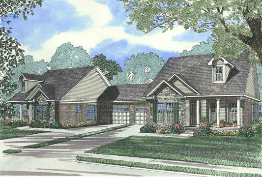 House Plan 426 Wilshire Circle, Multi-Family House Plan