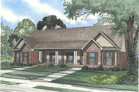 House Plan 427 Carriage Hill, Multi-Family House Plan