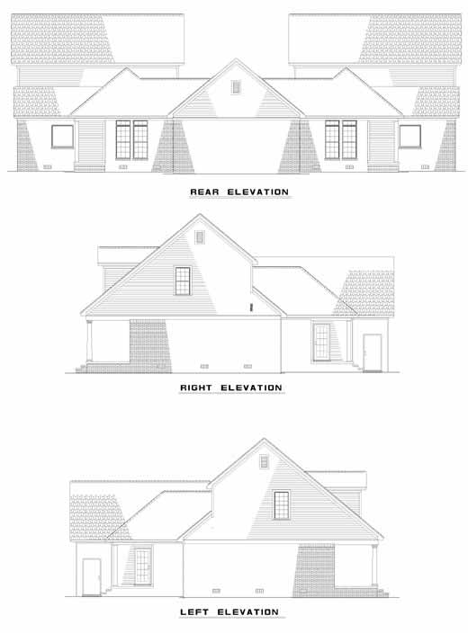 House Plan 432 Brookshire, Multi-Family House Plan