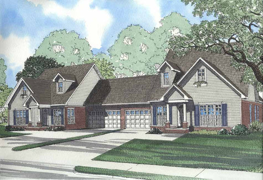 House Plan 441 Wilshire Circle, Multi-Family House Plan