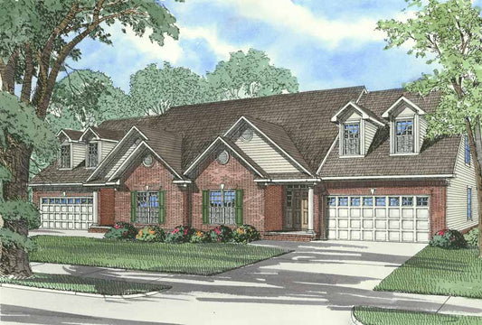 House Plan 442 Carriage Hill, Multi-Family House Plan
