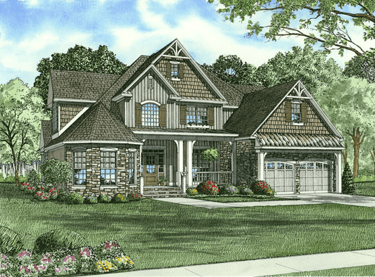 House Plan 950 Sophia Circle, Heritage House Plan