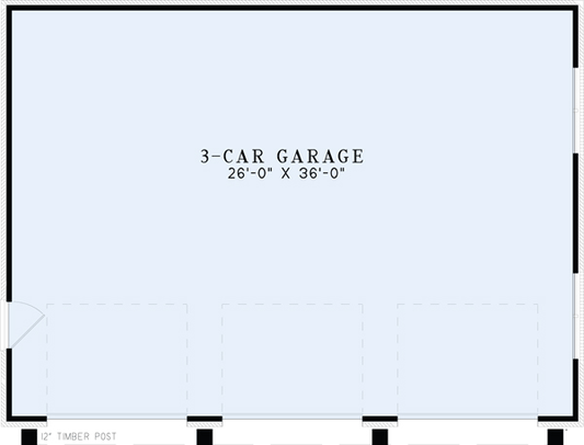 Garage Plan 1493 Garage Plan Three Car Bays, Garage & Pool House Plan