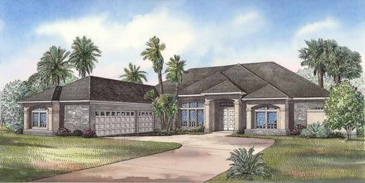 House Plan 558 The Arlington, Florida House Plan