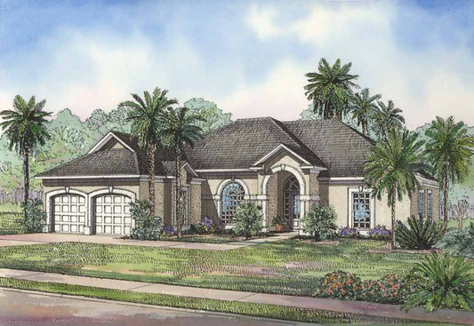 House Plan 560 The Avalon, Florida House Plan