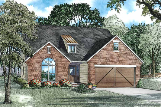 House Plan 1363 Persimmon, Arts and Crafts House Plan