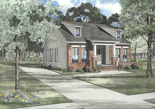 House Plan 626 Fir Street, Arts and Crafts House Plan