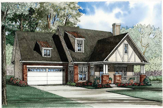 House Plan 586 Ivy, Arts and Crafts House Plan