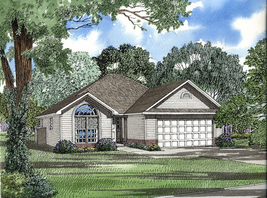 House Plan 200B Spruce Street, Affordable House Plan