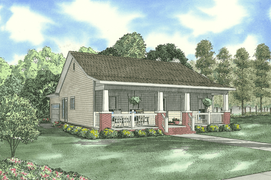 House Plan 1087 Braxton Place, Affordable House Plan