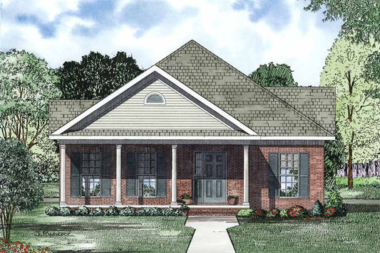 House Plan 1310 Peterson Place, Affordable House Plan