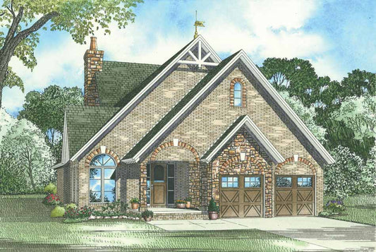 House Plan 1149 Amelie Place, European House Plan