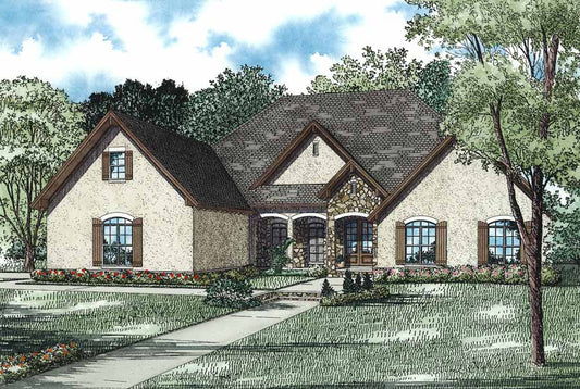 House Plan 1308 Lagalia, European House Plan