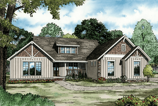 House Plan 1618 Shallow Creek Drive, Rustic House Plan