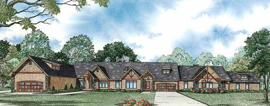 House Plan 1175 Broderick Court, Rustic House Plan