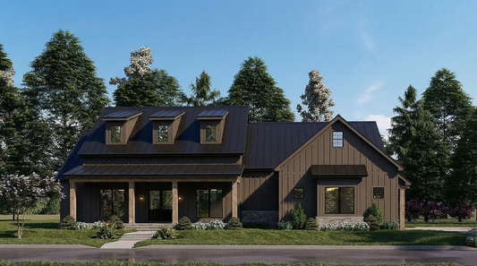 House Plan 5260 Four Winds II, Rustic House Plan