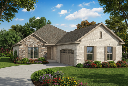 House Plan 828 Woodland Drive, Stone-And-Brick House Plan