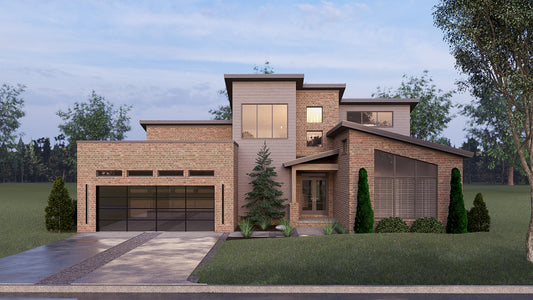 House Plan 1006 La Hannah, Modern House Plan