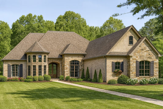 House Plan 5001 The Croft, French Country House Plan