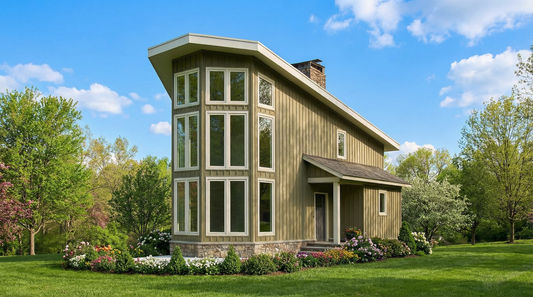 House Plan 5004 Flyaway Retreat, Contemporary House Plan