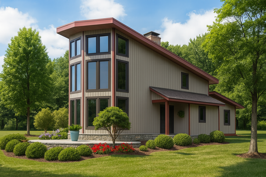 House Plan 5005 Scenic Retreat, Contemporary House Plan