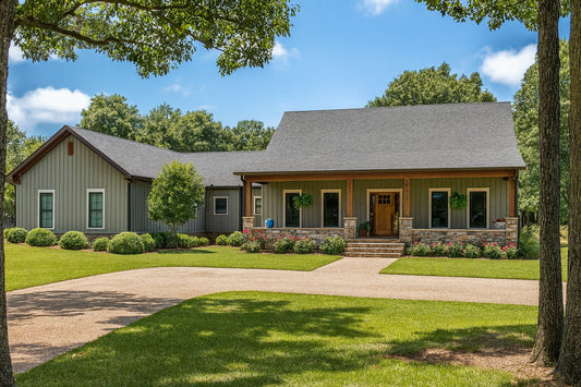 House Plan 5014 Summer Breeze, Country Home House Plan